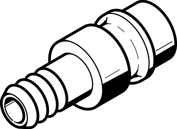 Festo KS4-N-6 Quick coupling plug 2152 incl VAT