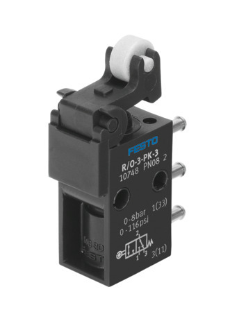 Festo R/O-3-PK-3 Roller lever valve 10748 incl VAT
