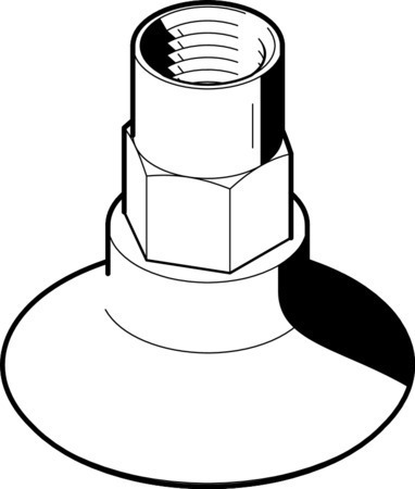 Festo ESS-30-GT-G1/8-I Suction cup complete 525970 incl VAT