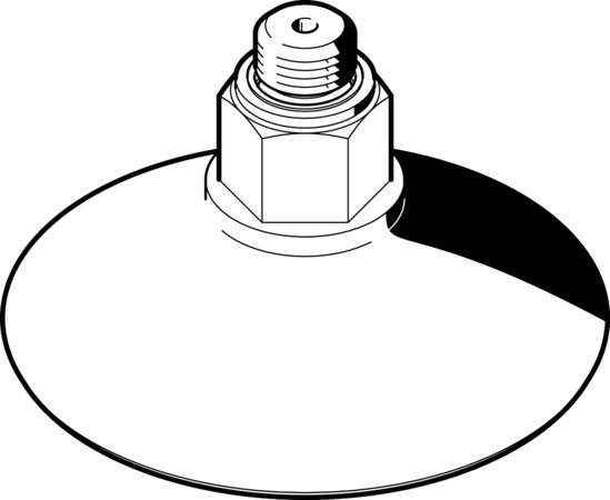 Festo ESS-80-GT-G1/4 Suction cup complete 525985 incl VAT