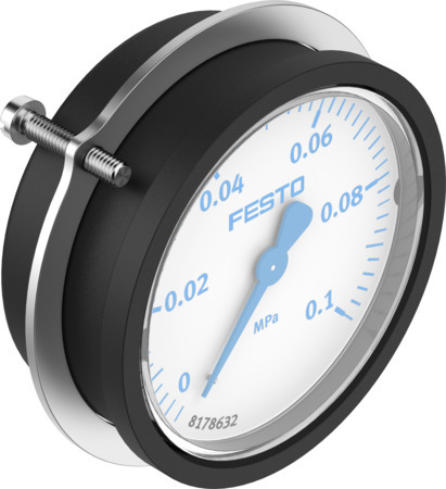 Festo PAGN-P-63-0.1M-G14-1-CPA Flanged pressure gauge 8178632 incl VAT