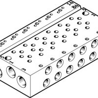 Festo VABM-L1-10AW-M7-6 Manifold rail 566550 incl VAT