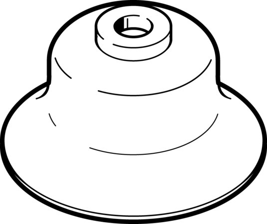 Festo ESV-60-ES Suction cup without connector 191041 incl VAT