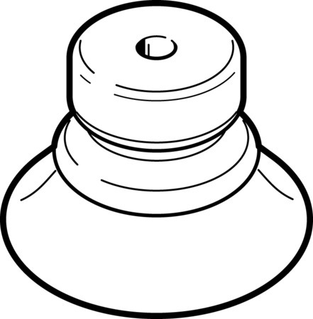 Festo ESV-50-BU Suction cup without connector 191064 incl VAT