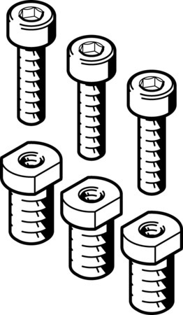 Festo ZBV-M5-7 Connector sleeve 548803 incl VAT