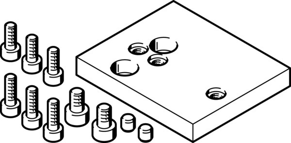 Festo HMSV-48 Adapter kit 548778 incl VAT