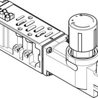 Festo VABF-S2-2-R2C2-C-10 Regulator plate 555774 incl VAT