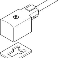 Festo KMV-1-24-10-LED Plug socket with cable 193456 incl VAT
