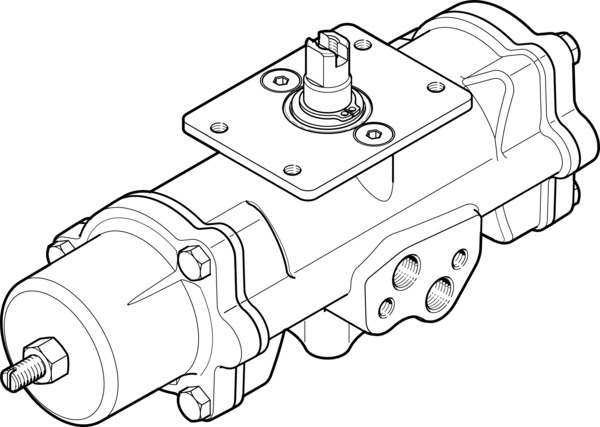 Festo DAPS-0015-090-RS1-F03-CR Semi-rotary drive 552875 incl VAT