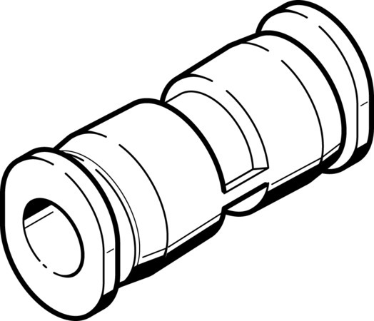 Festo QBM-1/4T-5/32-U Push-in connector 573058 Pack of 10 incl VAT