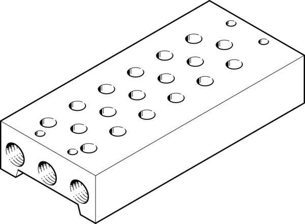 Festo PRS-1/8-6-B Manifold block 11902 incl VAT
