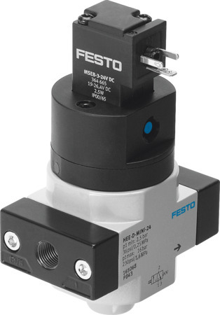 Festo HEE-3/8-D-MINI-24-NPT On/off valve 173904 incl VAT