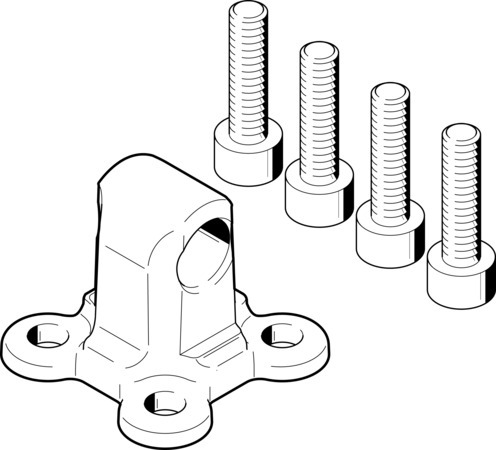 Festo SUA-25 Swivel flange 157321 incl VAT