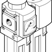 Festo MSB6-1/2-FRC13:J120M1 Service unit combination 8042673 incl VAT