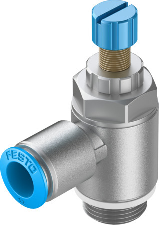 Festo GRLA-1/2-QS-12-RS-D One-way flow control valve 534344 incl VAT