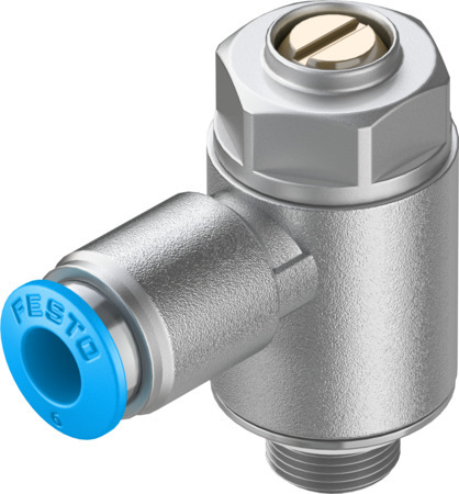 Festo GRLA-1/8-QS-6-MF-D One-way flow control valve 537075 incl VAT