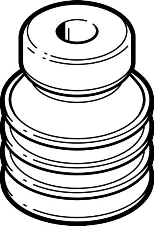 Festo ESV-20-CS Suction cup without connector 191072 incl VAT