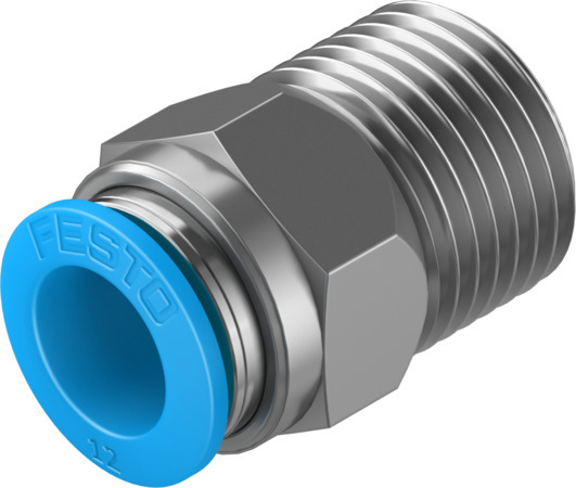 Festo QS-1/2-12-20 Push-in fitting 130684 Pack of 20 incl VAT