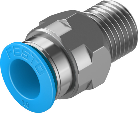 Festo QS-1/4-10-50 Push-in fitting 130679 Pack of 50 incl VAT