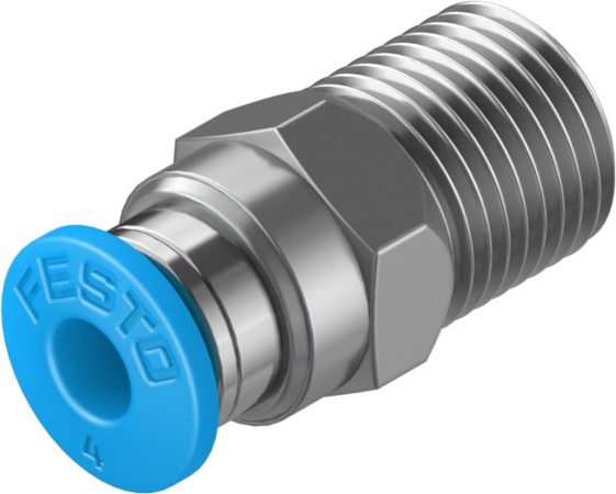 Festo QS-1/8-4-100 Push-in fitting 130674 Pack of 100 incl VAT