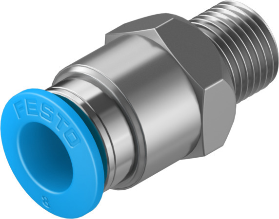 Festo QS-1/8-8 Push-in fitting 153004 Pack of 10 incl VAT