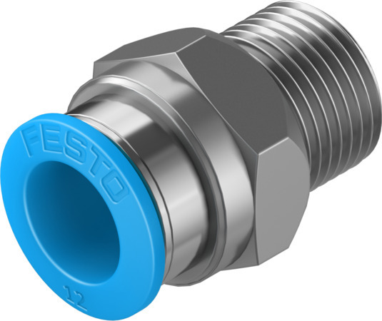 Festo QS-3/8-12-20 Push-in fitting 130683 Pack of 20 incl VAT