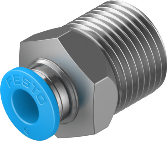 Festo QS-3/8-6 Push-in fitting 190645 Pack of 10 incl VAT