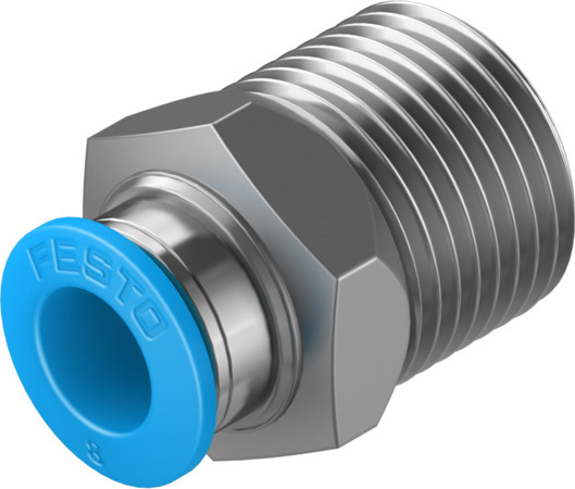 Festo QS-3/8-8 Push-in fitting 153006 Pack of 10 incl VAT