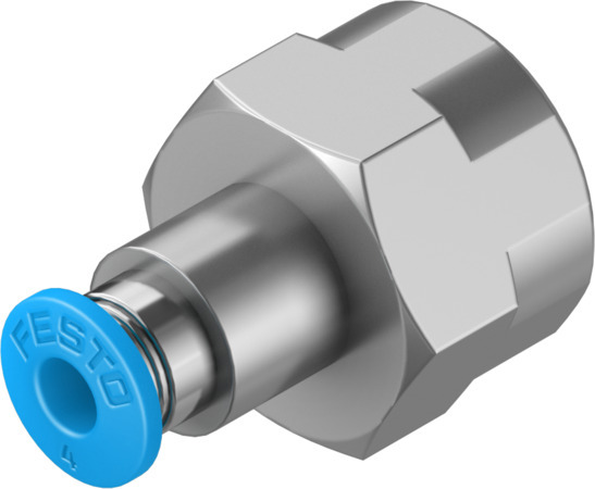 Festo QSF-1/4-4-B Push-in fitting 190650 Pack of 10 incl VAT