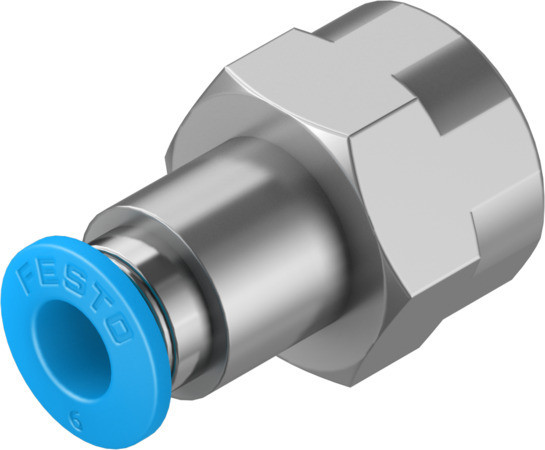 Festo QSF-1/4-6-B-100 Push-in fitting 130712 Pack of 100 incl VAT