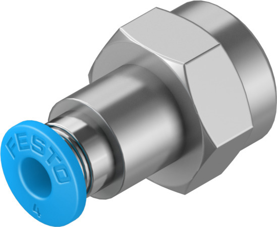 Festo QSF-1/8-4-B Push-in fitting 153022 Pack of 10 incl VAT