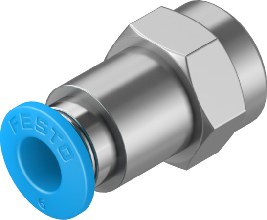 Festo QSF-1/8-6-B-100 Push-in fitting 130710 Pack of 100 incl VAT