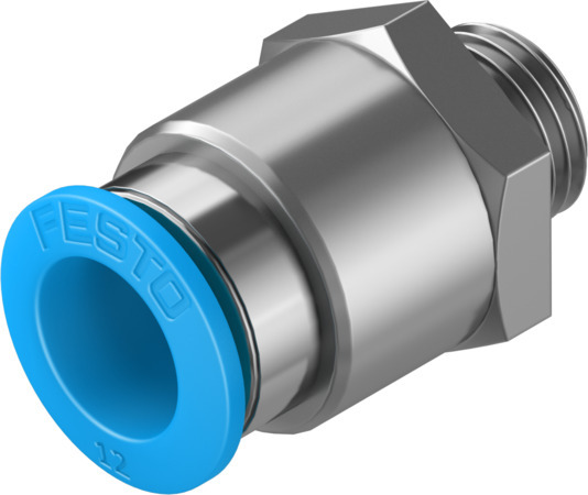Festo QS-G1/4-12 Push-in fitting 186350 Pack of 10 incl VAT