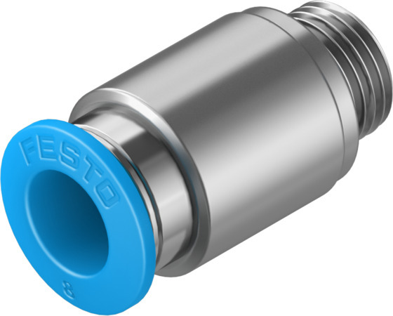 Festo QS-G1/8-8-I-100 Push-in fitting 133010 Pack of 100 incl VAT