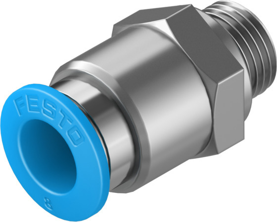 Festo QS-G1/8-8-50 Push-in fitting 132038 Pack of 50 incl VAT