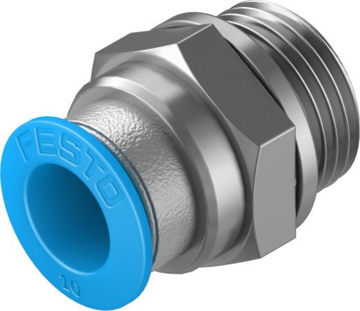 Festo QS-G3/8-10 Push-in fitting 186102 Pack of 10 incl VAT