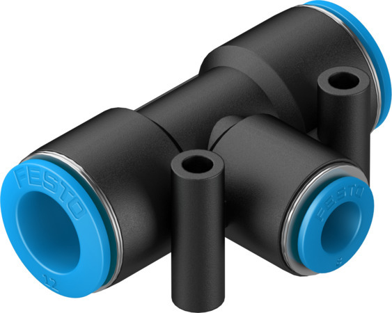 Festo QST-12-8 Push-in T-connector 130615 Pack of 10 incl VAT