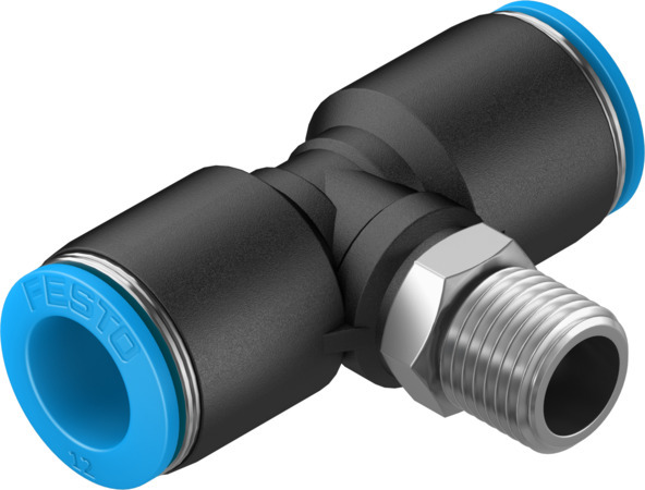 Festo QST-1/4-12 Push-in T-fitting 190669 Pack of 10 incl VAT
