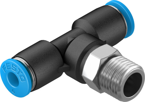 Festo QST-1/8-4 Push-in T-fitting 153106 Pack of 10 incl VAT