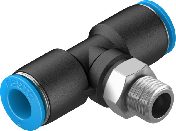 Festo QST-1/8-8-50 Push-in T-fitting 130795 Pack of 50 incl VAT