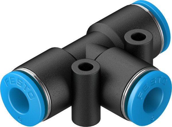 Festo QST-6 Push-in T-connector 153129 Pack of 10 incl VAT