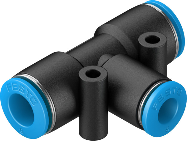 Festo QST-8-6-50 Push-in T-connector 130821 Pack of 50 incl VAT