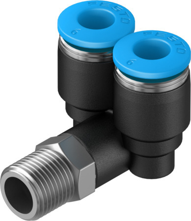 Festo QSYL-1/8-6 Push-in Y-fitting 153173 incl VAT