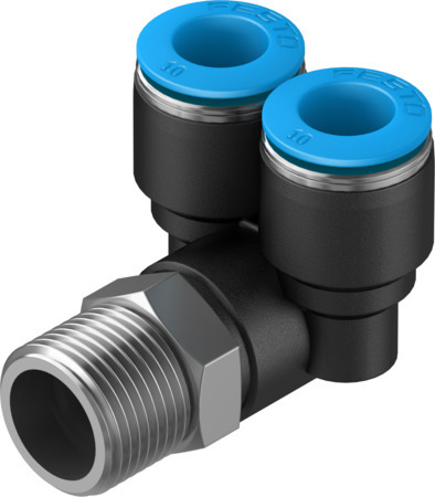 Festo QSYL-3/8-10 Push-in Y-fitting 153179 incl VAT