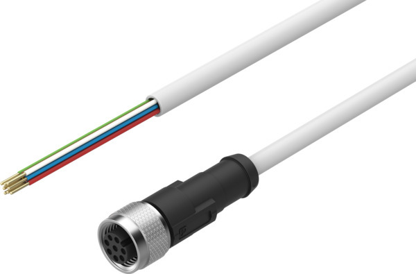 Festo NEBC-M12G8-E-5-N-B-LE8 Connecting cable 8094477 incl VAT