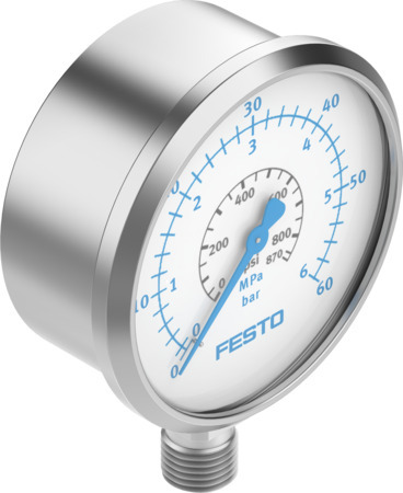 Festo PAGL-HP3-63-60-G14-RC Pressure gauge 1908519 incl VAT