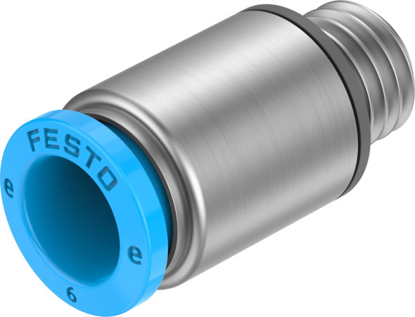 Festo NPQE-DK-M7-Q6-F1A-P10 Push-in fitting 8144598 Pack of 10 incl VAT