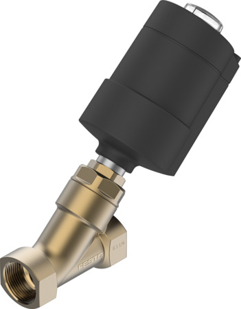 Festo VZXA-A-TS6-32-M6-B1T-16-K-75-20-PR-PM Angle seat valve 8111586 incl VAT