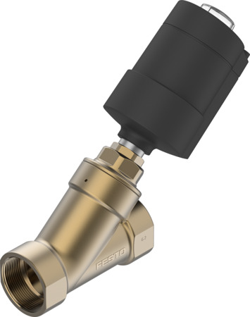 Festo VZXA-A-TS6-50-M6-B1T-8-K-75-20-PR-PM Angle seat valve 8111588 incl VAT