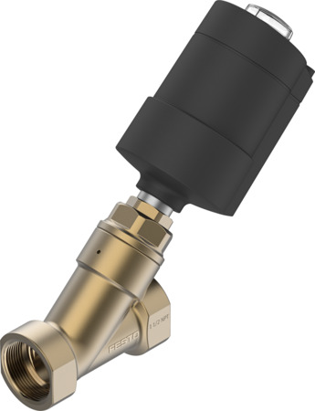 Festo VZXA-B-TS7-11/2"-M2-B1T-9.3-K-75-20-PM Angle seat valve 8111611 incl VAT